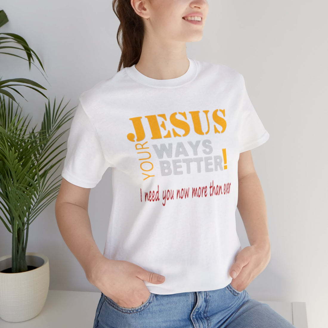 Inspirational Christian Tee | Religious T-Shirt, Faith-Based Gift, Spiritual Apparel, Jesus Message Shirt, Gospel Wear