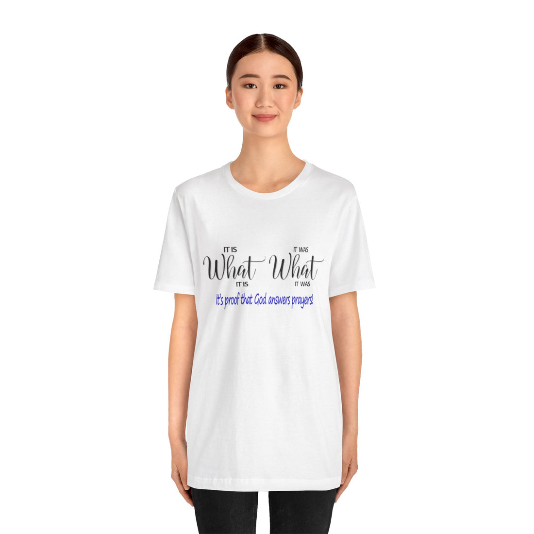 Inspirational Faith Tee - Perfect for Devotion, Gifts, Prayer Group, Church Events, Christian Celebrations
