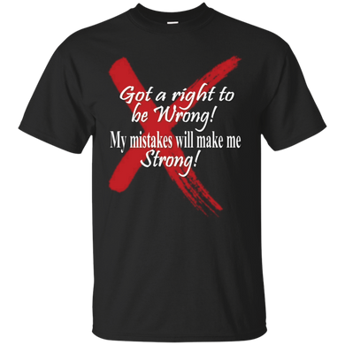 Got the right to be Wrong