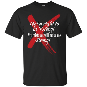Got the right to be Wrong