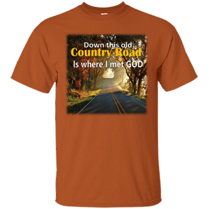 I met God down a Country Road